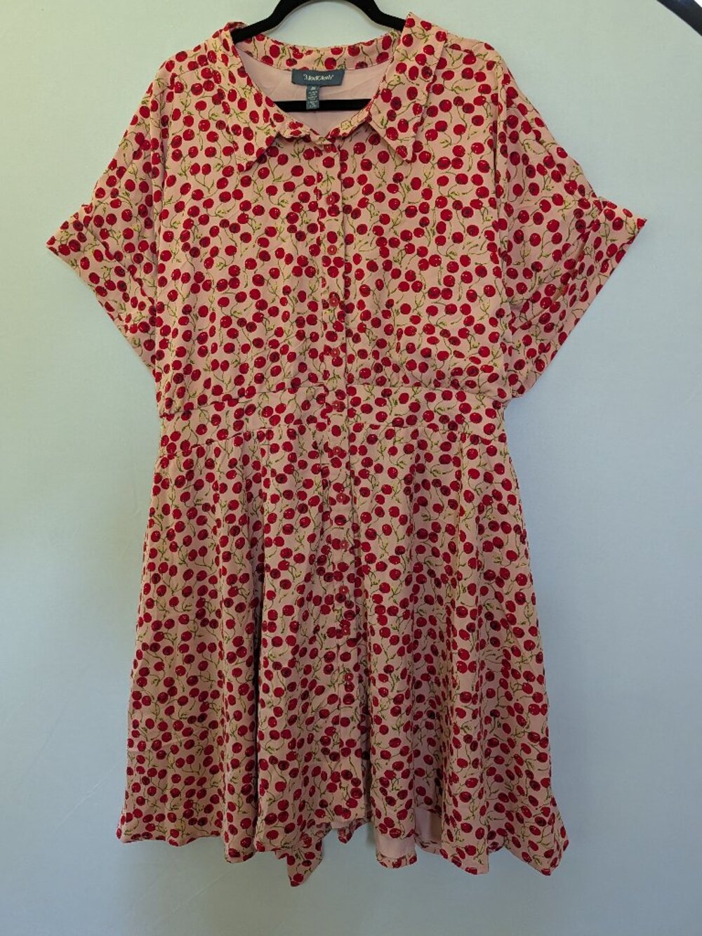 Modcloth Cherry Dress 3X